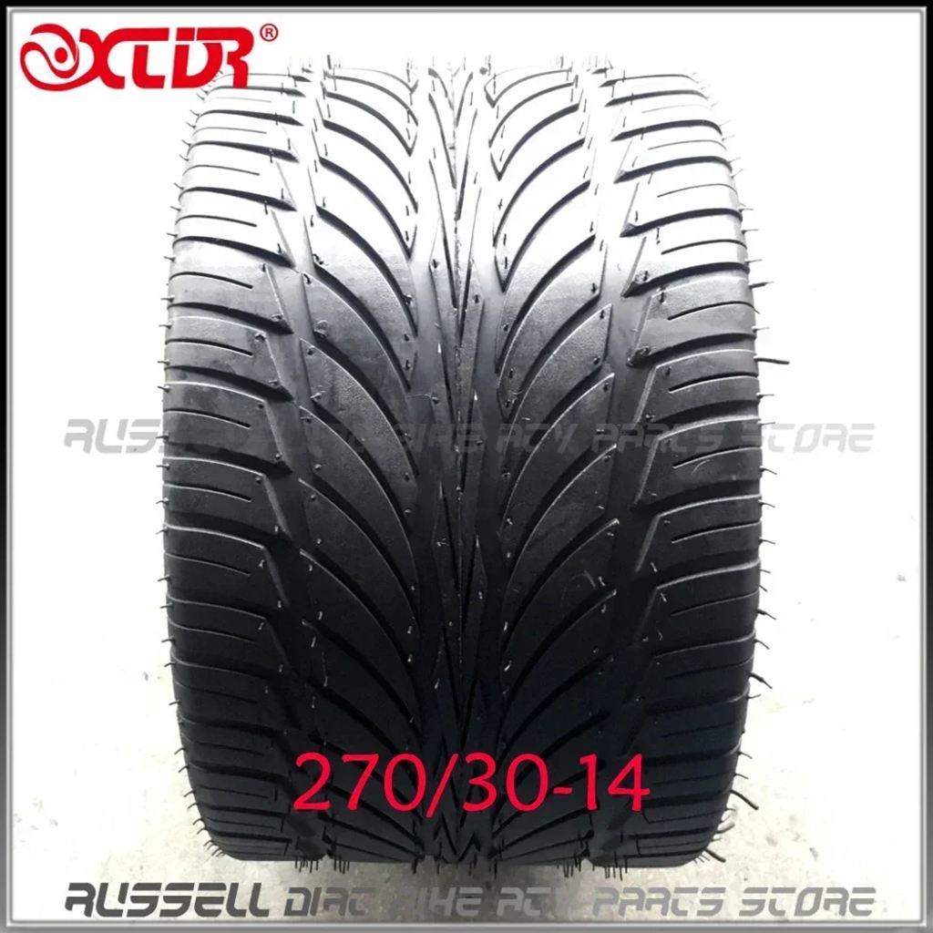 【並行輸入品】カーティング用チューブレスタイヤ バギー 200cc 250ccクワッド 270/30-14 205/30-10 235/30-12 235/30-14 r10 r12 r14の画像