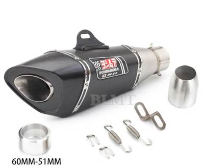 【並行輸入品】 汎用 51 mm 60 mmバイク排気 Db キラー吉村 R11 マフラー Z900 GSXR1000 SV650 R6 R3 ZX6R ZX10 K7 MT07 MT09の画像