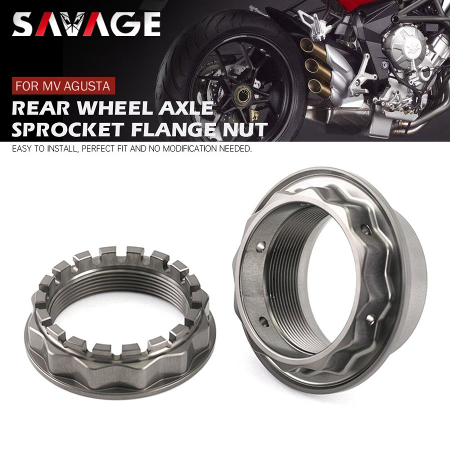 【並行輸入品】 オートバイ エキゾースト アクスルベルト ナット f4 750 F3 1000/rr 675 800 910 1078,dragster/rivale/stradaleの画像