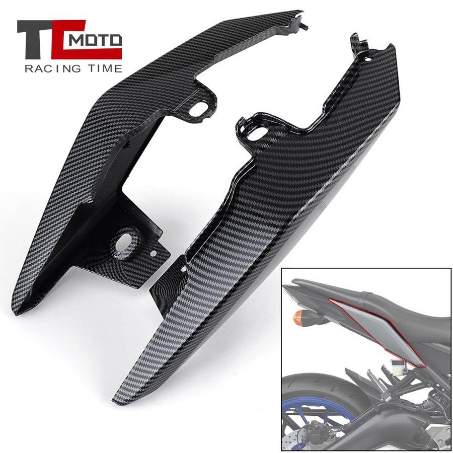【並行輸入品】 ヤマハ オートバイ リアシートカバー サイドパネルガード MT09 MT-09 2017 2018 2019 2020 フェアリング カウ mt 09 アクセサリー2017-2020