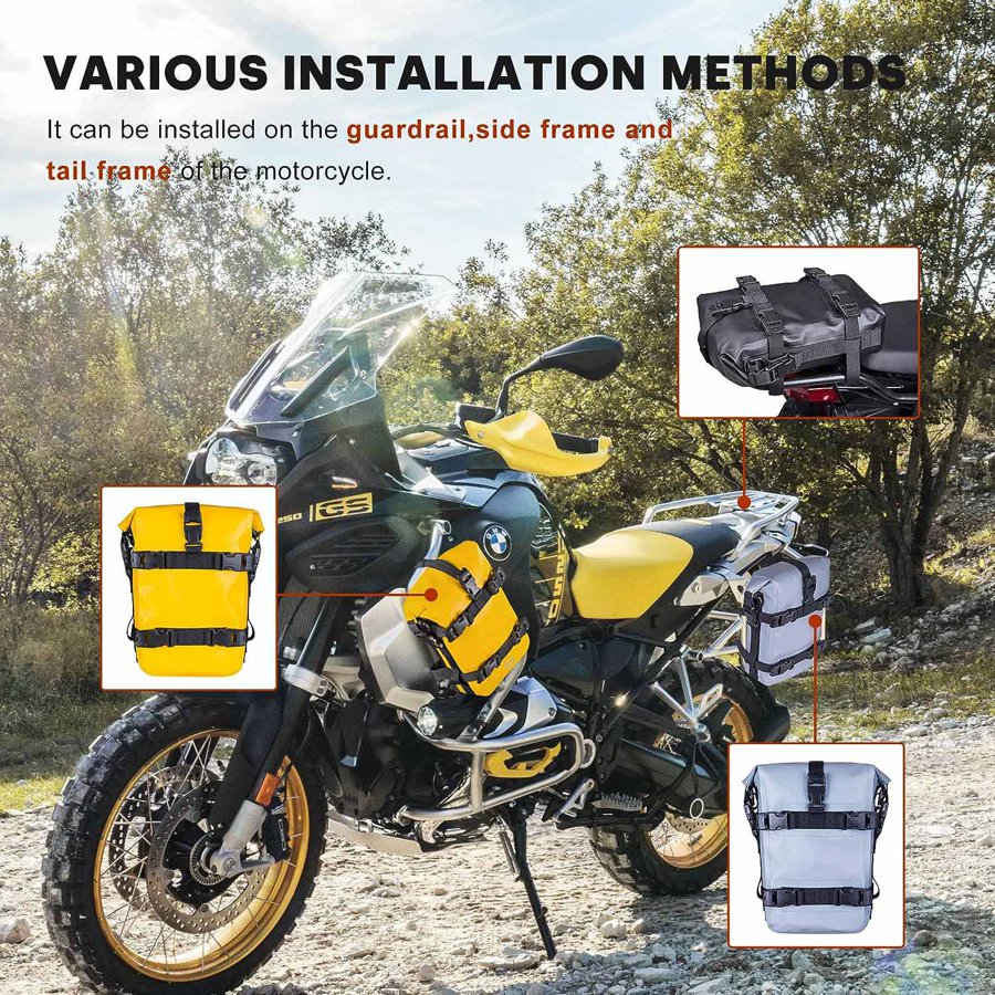 【並行輸入品】 BMW ホンダ スズキ オートバイ 配置バッグ ケース フレーム ロードバー v-strom オートバイ アクセサリーの画像