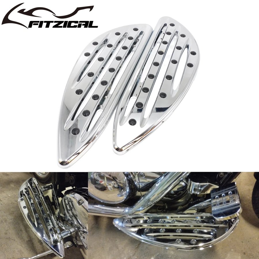 【並行輸入品】 ハーレー オートバイ フローティング フットレスト yna sofail ツーリング フロントの画像