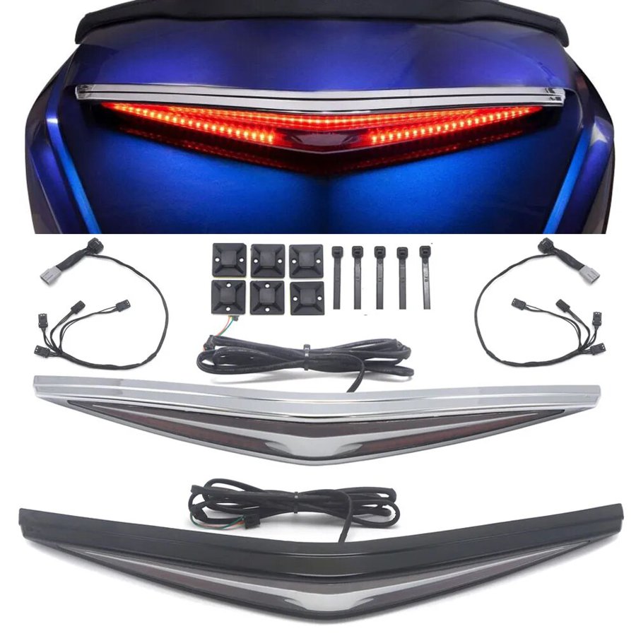 【並行輸入品】 ホンダ オートバイ 赤 led リアブレーキライト ウインカー ゴールドウイング gl1800 abs 2018-2020_6