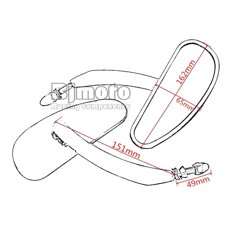 【並行輸入品】 オートバイ リアビュー ミラー 2023 カスタムメイド softail ロードバイク アクセサリー 2022 Harley-1200_4