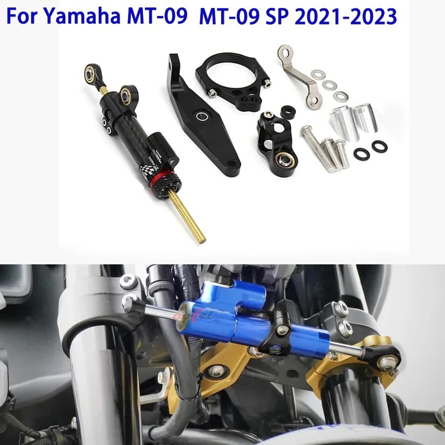 【並行輸入品】 ヤマハ オートバイ ステアリング ダンパーマウントキット バイク アクセサリー ヤマハ mt09 mt 09 sp MT-09 sp 2021- 2023の画像