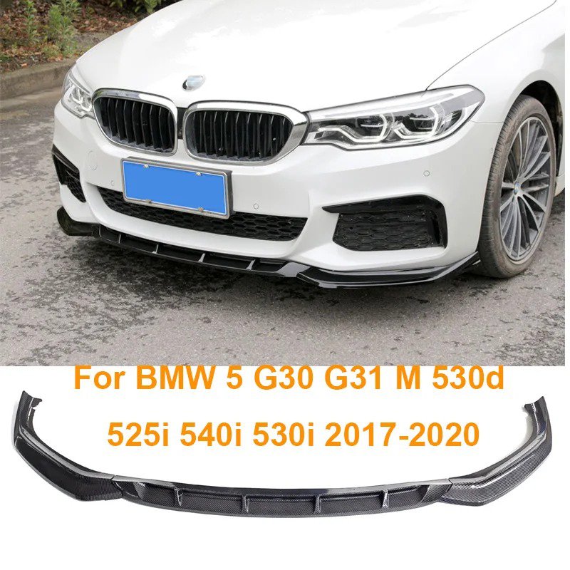 bmw フロントバンパーリップガード チューニング ボディキット ディバイダー bmw 5 g30 g31 m 530d 525i 540i 530i 2017 2020 : kane1538 : YKNshop