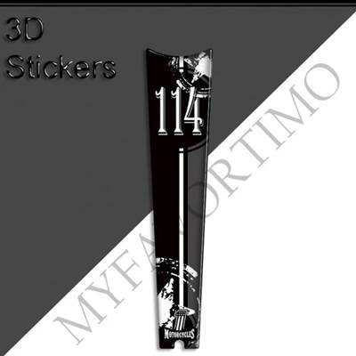 並行輸入品】 ハーレーダビッドソン3Dステッカー ストリート ボブ114