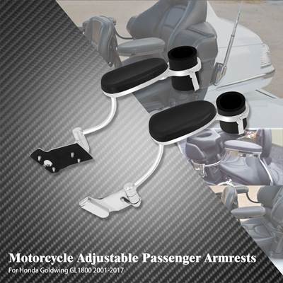 【並行輸入品】 リアアームレスト シートグリップ付きアームレスト ホンダ用アクセサリー ゴールドウイングgl1800 2001-2016 2017の画像