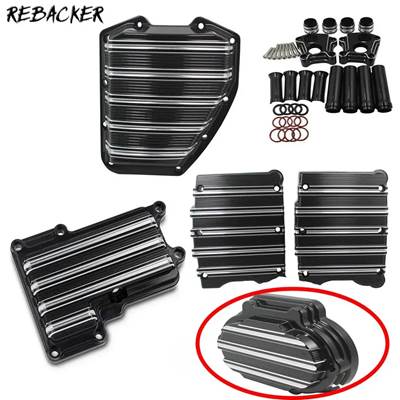 【並行輸入品】 バイクトランスミッションボックス トップ サイドカムケース ハーリーツーリング dyna ファットブ ロードグライド 2008-2013ソフトウェアの画像
