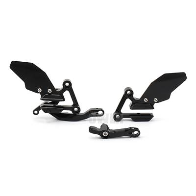 【並行輸入品】 バイク用アルミフットレストキット ヤマハMT09用フットレスト トレーサー9 2021の画像