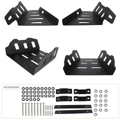 【並行輸入品】 ホンダパイオニア1000-5 2016-2019 2020 2021 4.0mm用バイク 二輪フロントリアアームスプラッシュガード アルミニウムプロテクションの画像