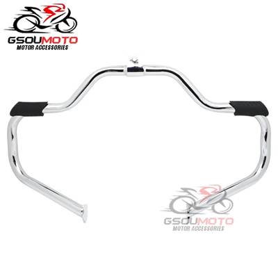 【並行輸入品】 バイクエンジンガードクラッシュバーフレームバンパーハーレーツーリングストリートレflht fltr flhr 97 - 08の画像
