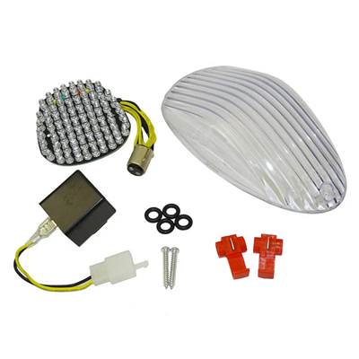 並行輸入品】 Ledカーテールライト ブレーキウインカー カワサキ 