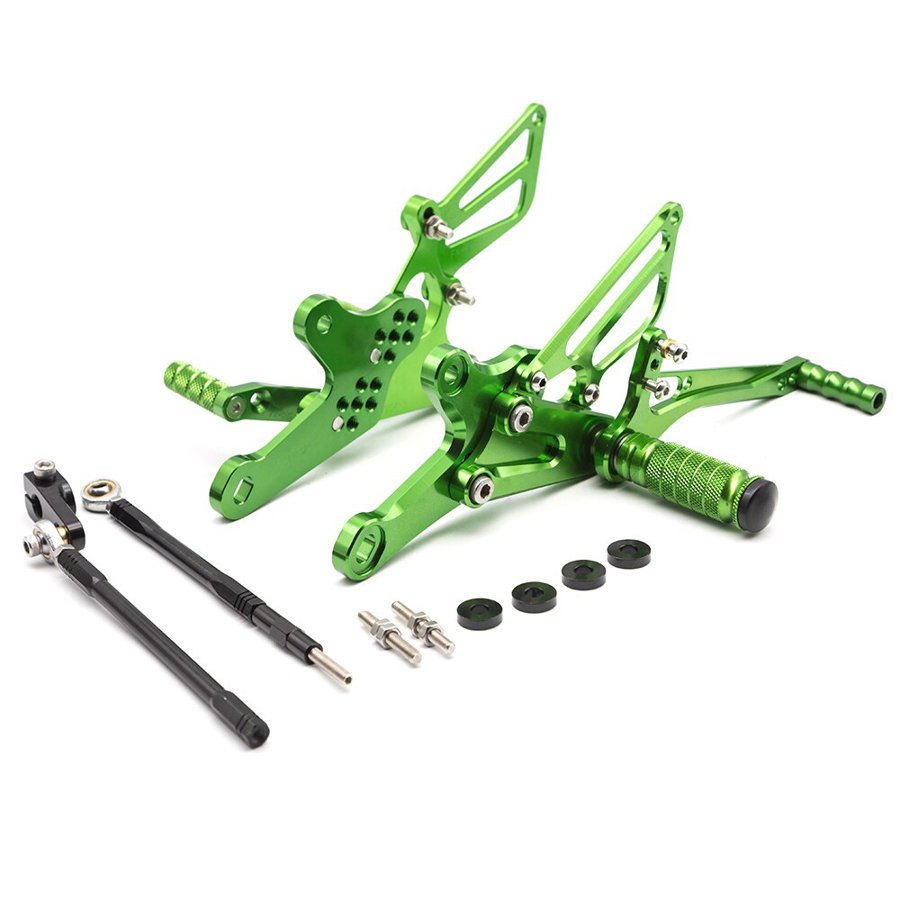 【並行輸入品】 ホンダ フットレスト カスタム CBR150 CBR150R CBR125 2004-2010 モーターサイクル 保護フットレスト セグ125 調整可能の画像