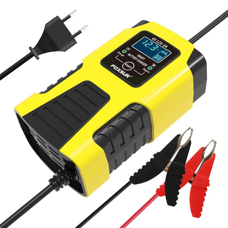 並行輸入品】 FOXSUR 6V & 12V スマートバッテリー メンテ バッテリー 