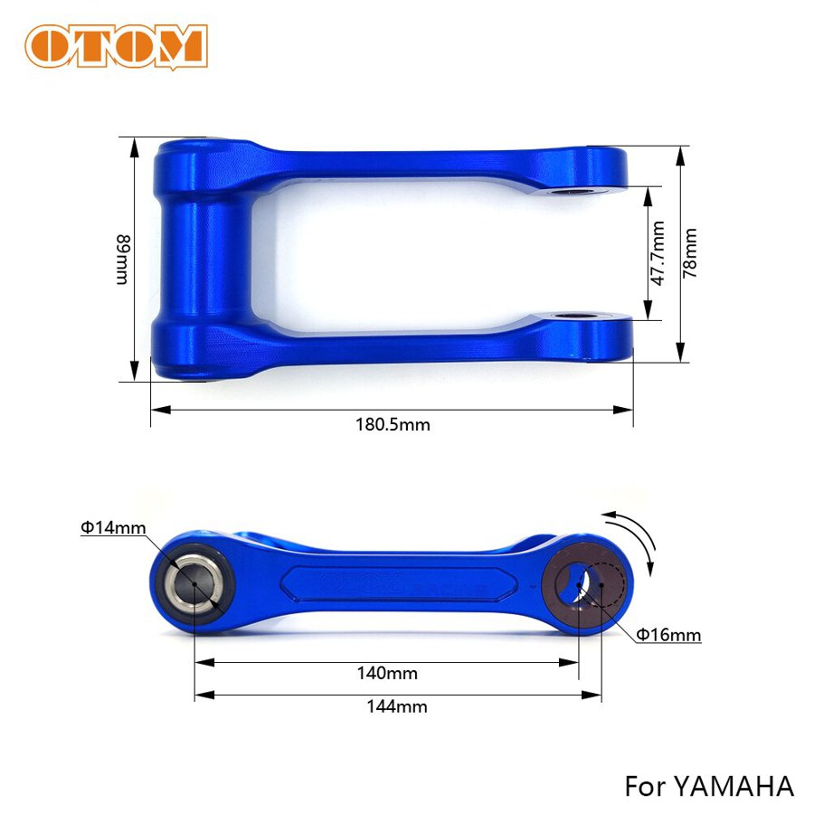 【並行輸入品】 オートバイ 調整可能 下降リンク ホンダ カワサキ ヤマハ CNCリンクルアームレバーの画像