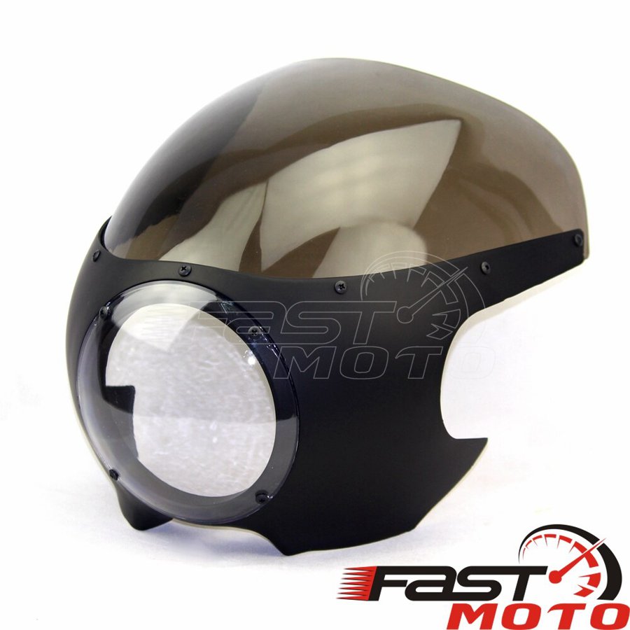 【並行輸入品】 カフェレーサー ヘッドライト フェアリング ウインドスクリーン ハーレースポーツスター 883 1200 xl dyna_6