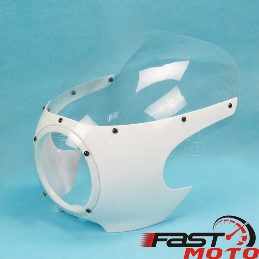 【並行輸入品】 カフェレーサー ヘッドライト フェアリング ウインドスクリーン ハーレースポーツスター 883 1200 xl dyna_3