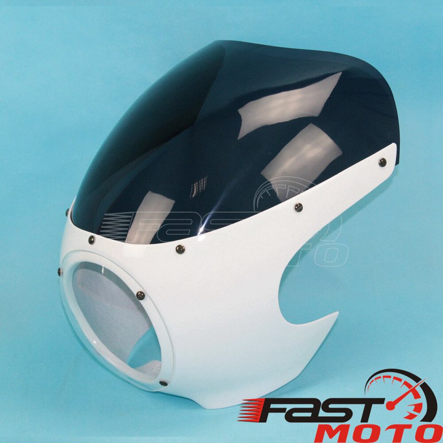 【並行輸入品】 カフェレーサー ヘッドライト フェアリング ウインドスクリーン ハーレースポーツスター 883 1200 xl dyna_4