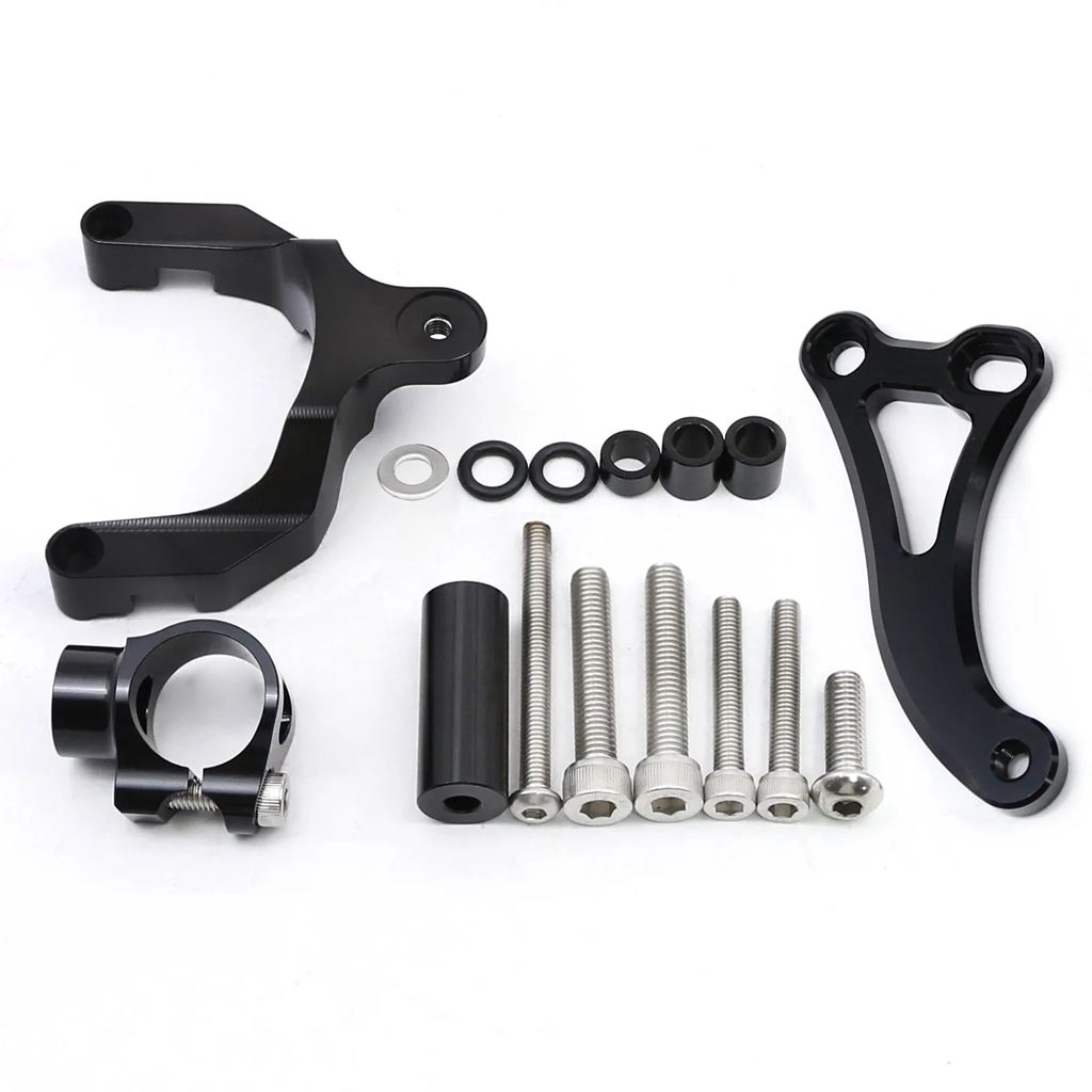 【並行輸入品】2022 2023 スズキ GSX S750 GSX-S750 GSXS750 GSX-S GSXS 750 2017 2018 2019 2020 2021 CNC ステアリングダンパーブラケット取付キット_1