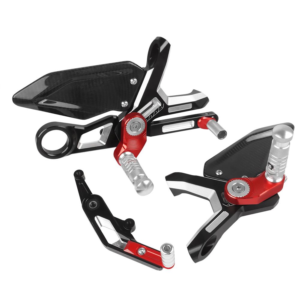 【並行輸入品】BMW S1000RR 2019-2023用カーボンバイク 二輪リアレスト フットレストの画像