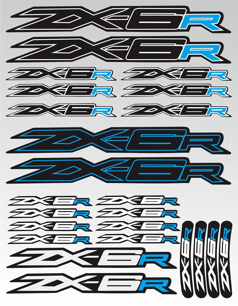 zx6r デカールのおすすめ人気商品一覧 通販 - Yahoo!ショッピング