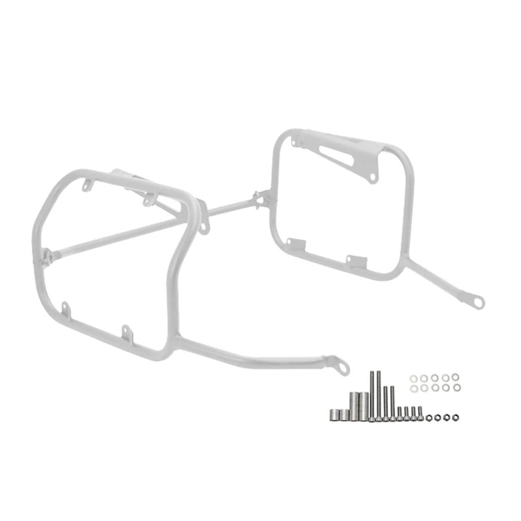 【並行輸入品】ベネリ TRK702 TRK702X キャリアステンレスパニアトップケースブラケットツールボックスサポートサドルバッグホルダー TRK 702Xの画像