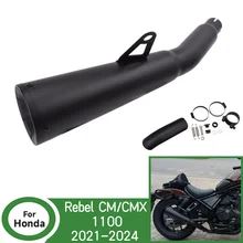 【並行輸入品】バイクエキゾーストサイレンサー ステンレス部品 カスタムセントラルパイプ ホンダレブル軍cmx cm 1100 2021-2024 cm1100 cmx1100の画像