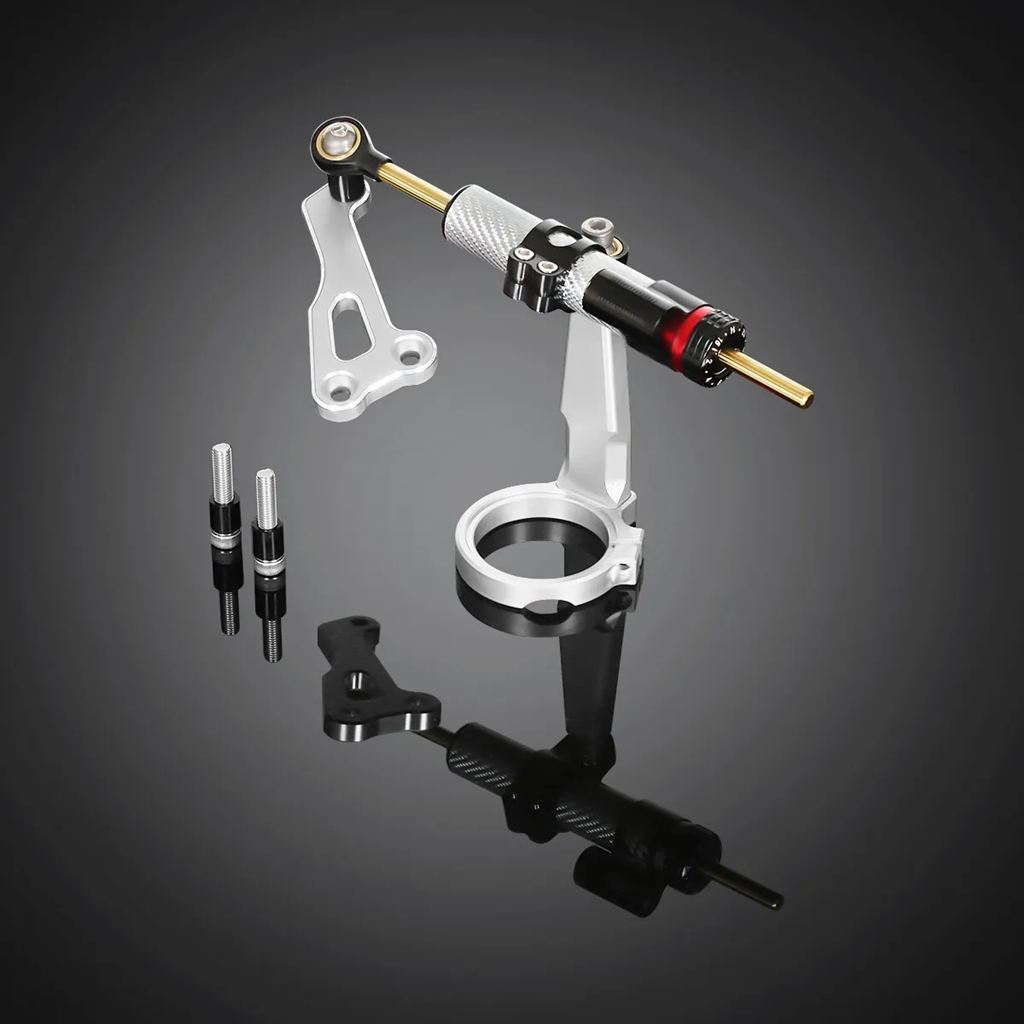 【並行輸入品】CNC ステアリング ダンパー スタビライザー / マウント ブラケット グリップ ホンダ モンキー 125 用の画像