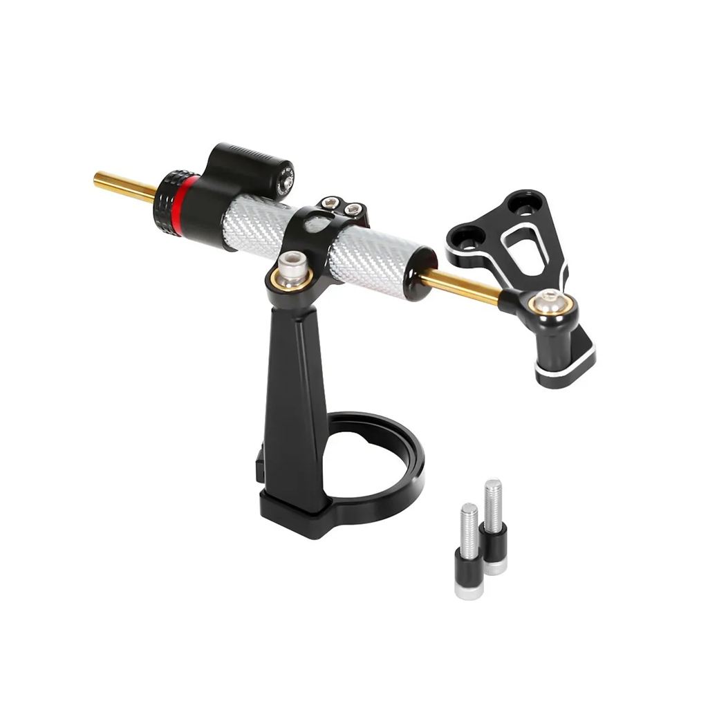 【並行輸入品】CNC ステアリング ダンパー スタビライザー / マウント ブラケット グリップ ホンダ モンキー 125 用の画像