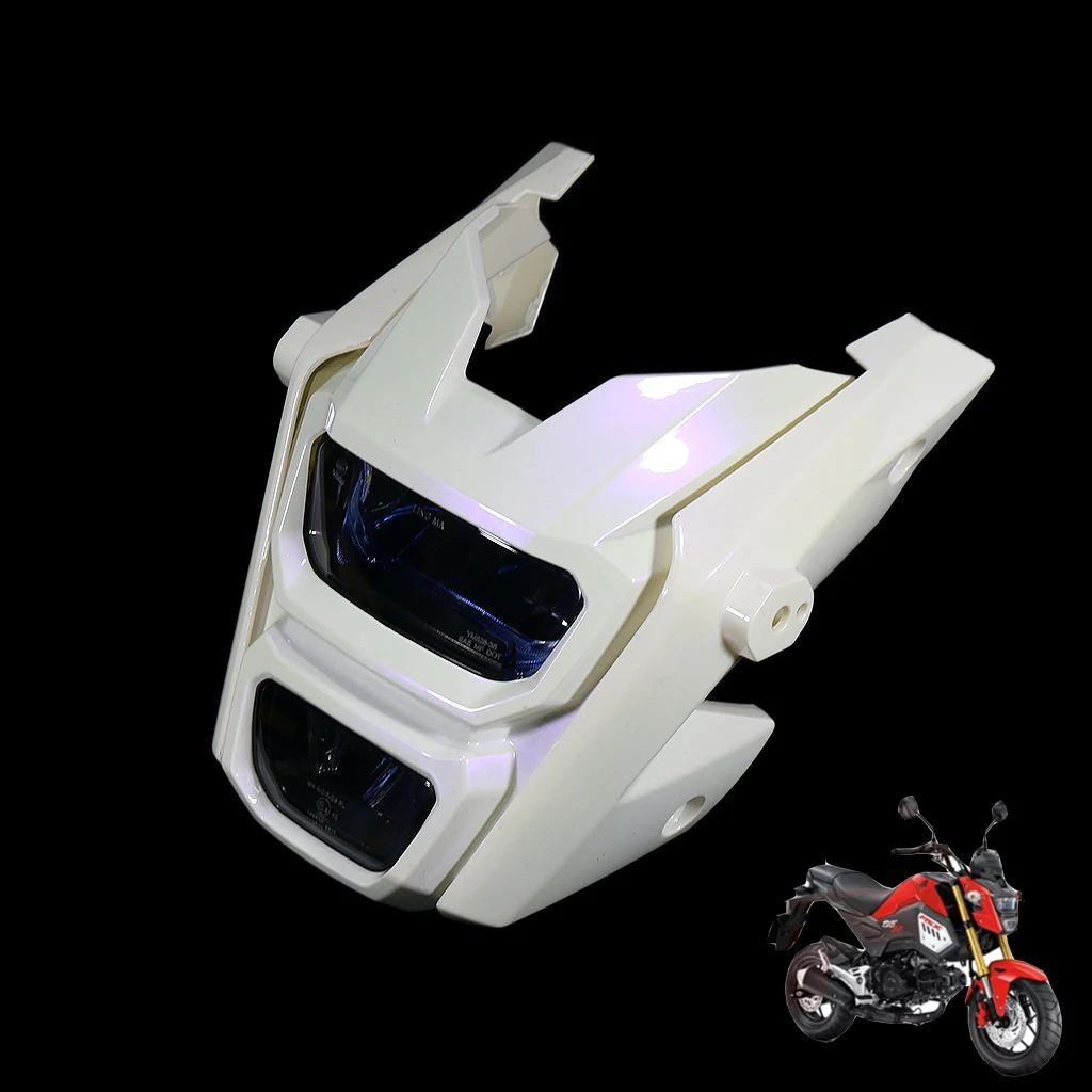 のん 並行輸入品】バイクヘッドライト LED フロントライトガードランプ変色