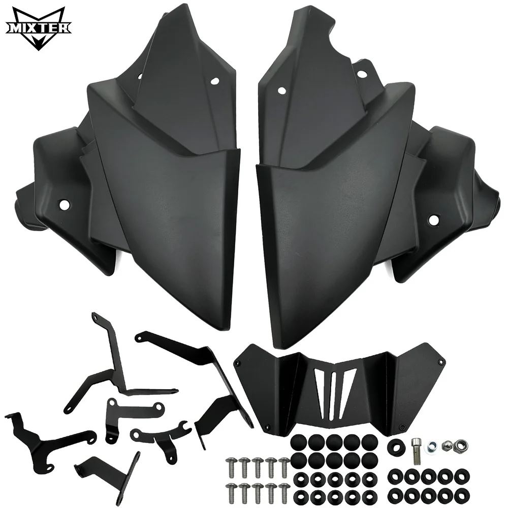【並行輸入品】ヤマハ MT-09 MT09 SP 2021-2025 TRACER 9 GT900用 アンダーベリーパン エンジンスポイラー シャーシシュラウド フェアリングガード