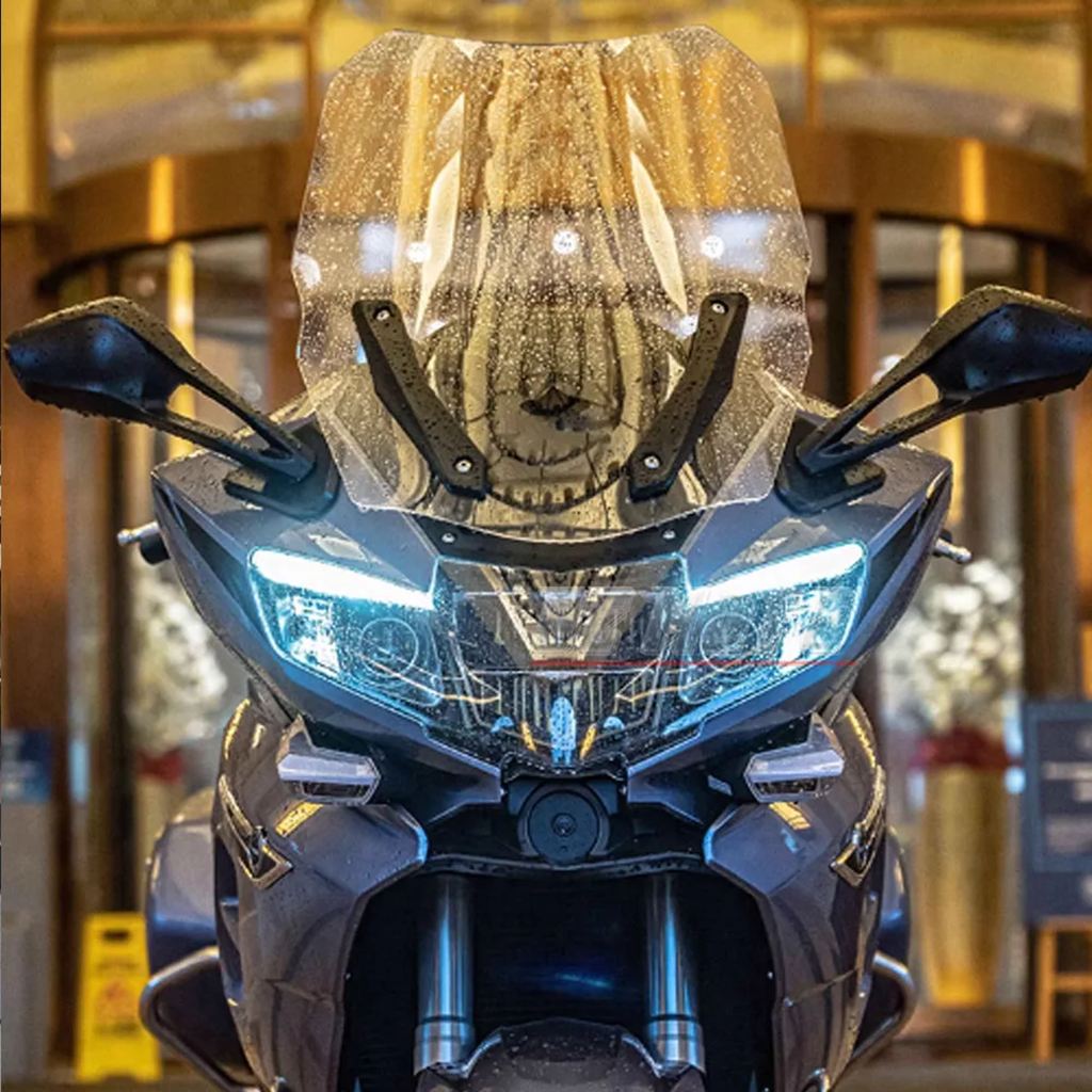 【並行輸入品】ベネリ1200GTBJ1200 GTウィンドデフレクターアクセサリーカスタムし フロントガラス上げるの画像