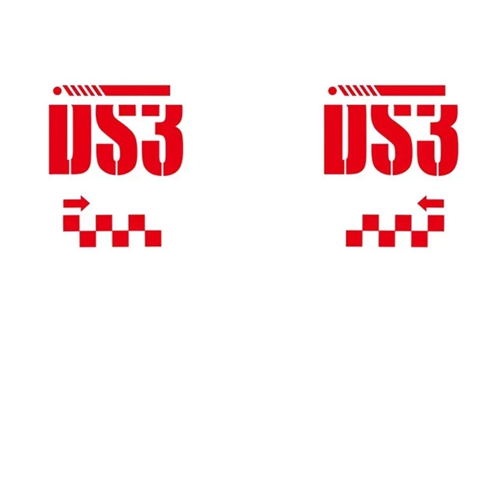 並行輸入品】シトロエン DS3 車体装飾ステッカーレーシングスポーツ