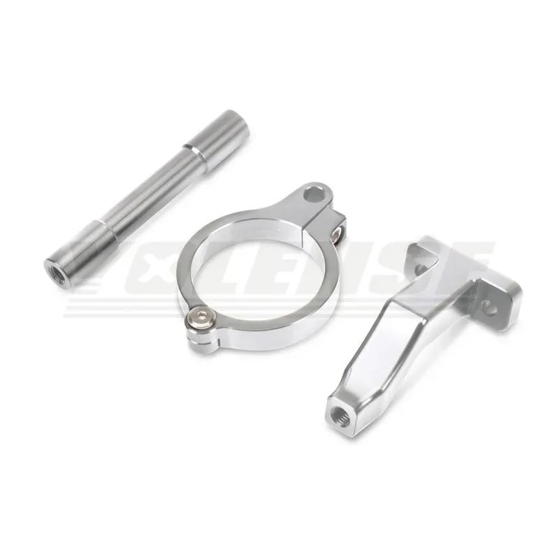 並行輸入品 675SR-R 675SR 675 SR バイクアクセサリー CNC 合金ステアリングダンパースタビライザー取付_4