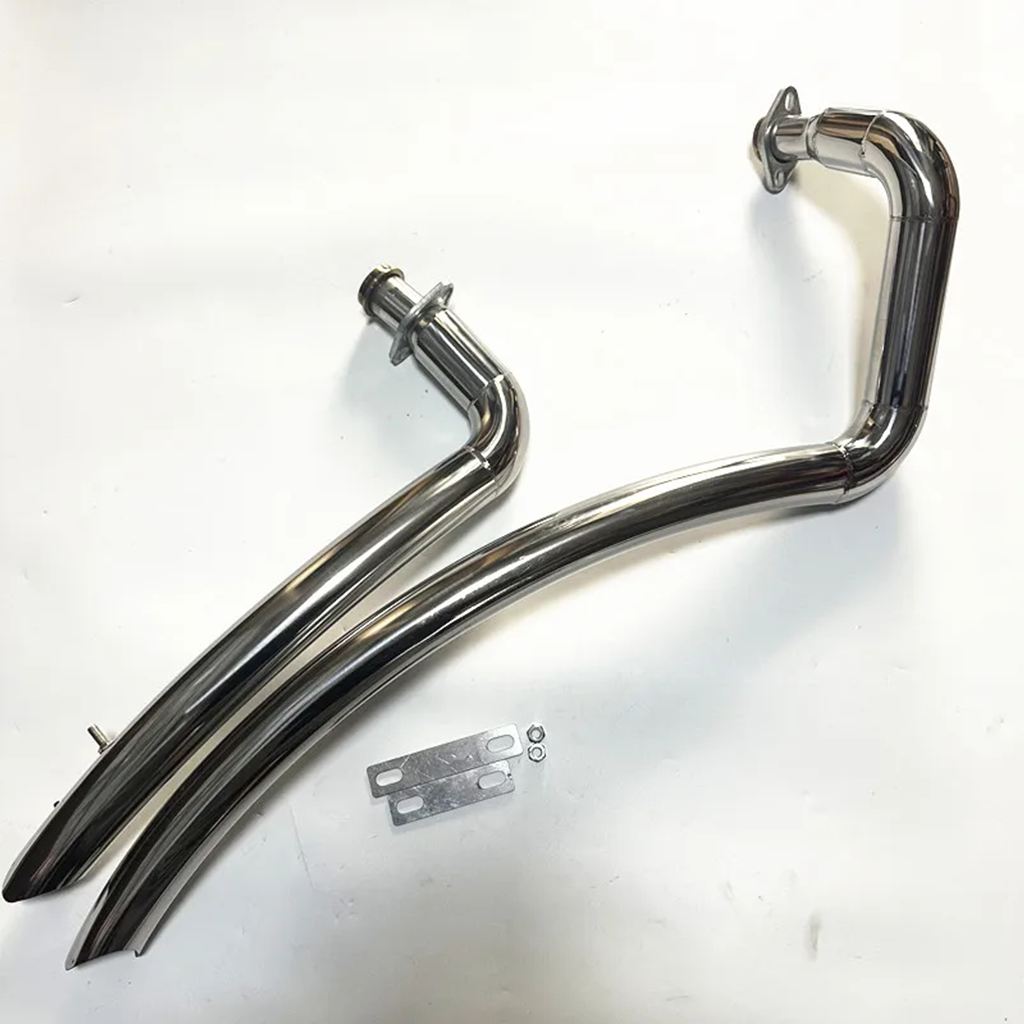 並行輸入品 カワサキ VN800 VN400 クラシックバルカン S バルカン 800 EN800 S800 バイク排気斜めパイプマフラー DB キラー付きの画像