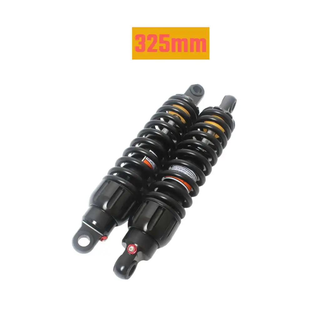 並行輸入品 325/343mm汎用リアショックアブソーバー ハーレー ツーリング ロードキング エレクトラ ストリートグライド スポーツの画像