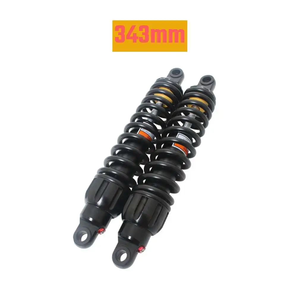 並行輸入品 325/343mm汎用リアショックアブソーバー ハーレー ツーリング ロードキング エレクトラ ストリートグライド スポーツの画像