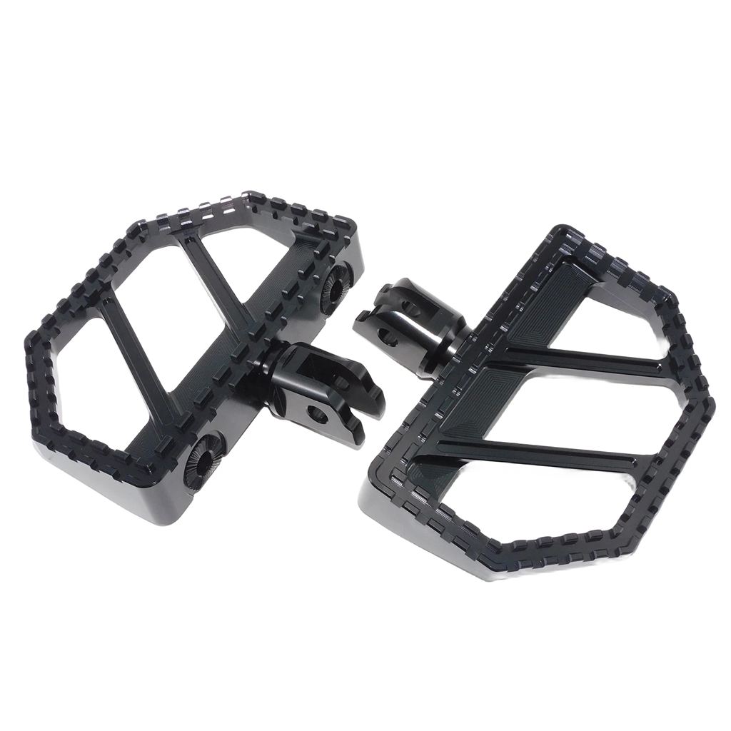 並行輸入品 バイクフロントフットペグフロアボードペダルボバーフットレストハーレーソフテイル FLFBS ファットボーイヘリテージ_2