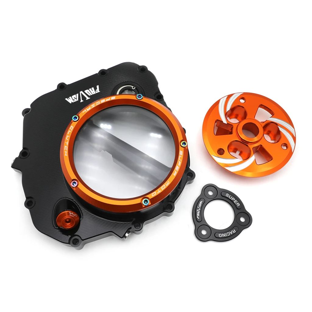 並行輸入品 バイクエンジンクラッチカバー KTM デューク 390 RC390 2019-2020 ガードプロテクターの画像