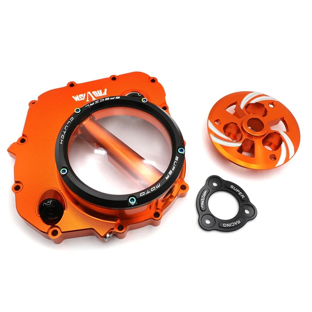 並行輸入品 バイクエンジンクラッチカバー KTM デューク 390 RC390 2019-2020 ガードプロテクターの画像