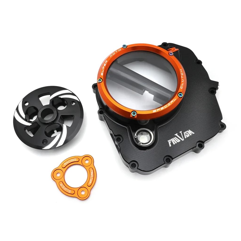 並行輸入品 バイクエンジンクラッチカバー KTM デューク 390 RC390 2019-2020 ガードプロテクターの画像