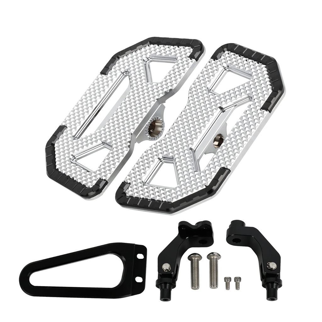 並行輸入品 BMW R18 100周年記念モデル R 18 CLASSIC R18 2020-2024 2025用 バイクリアピリオンシート用フットペダル フットレスの画像