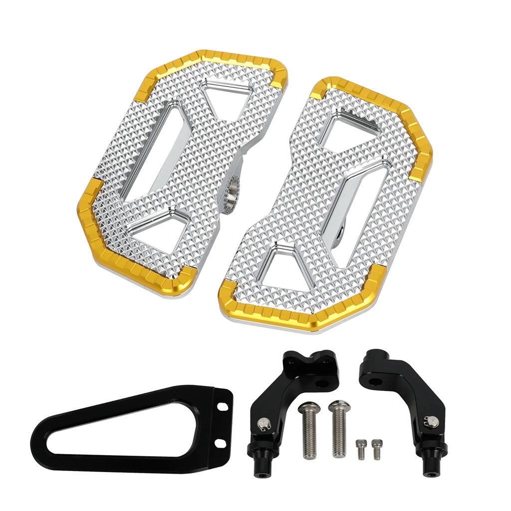 並行輸入品 BMW R18 100周年記念モデル R 18 CLASSIC R18 2020-2024 2025用 バイクリアピリオンシート用フットペダル フットレスの画像