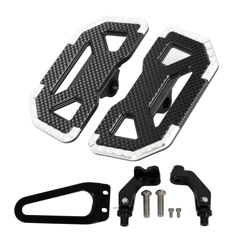 並行輸入品 BMW R18 100周年記念モデル R 18 CLASSIC R18 2020-2024 2025用 バイクリアピリオンシート用フットペダル フットレスの画像