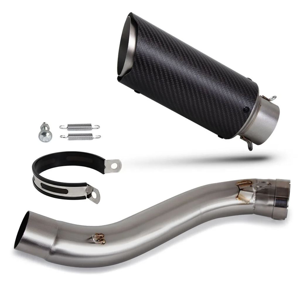 並行輸入品 ホンダCBR650R CB650R CBR650F CB650F 2014-2025年式 バイク用 スリップオン ラインエキゾースト ミドルリンクパイプの画像