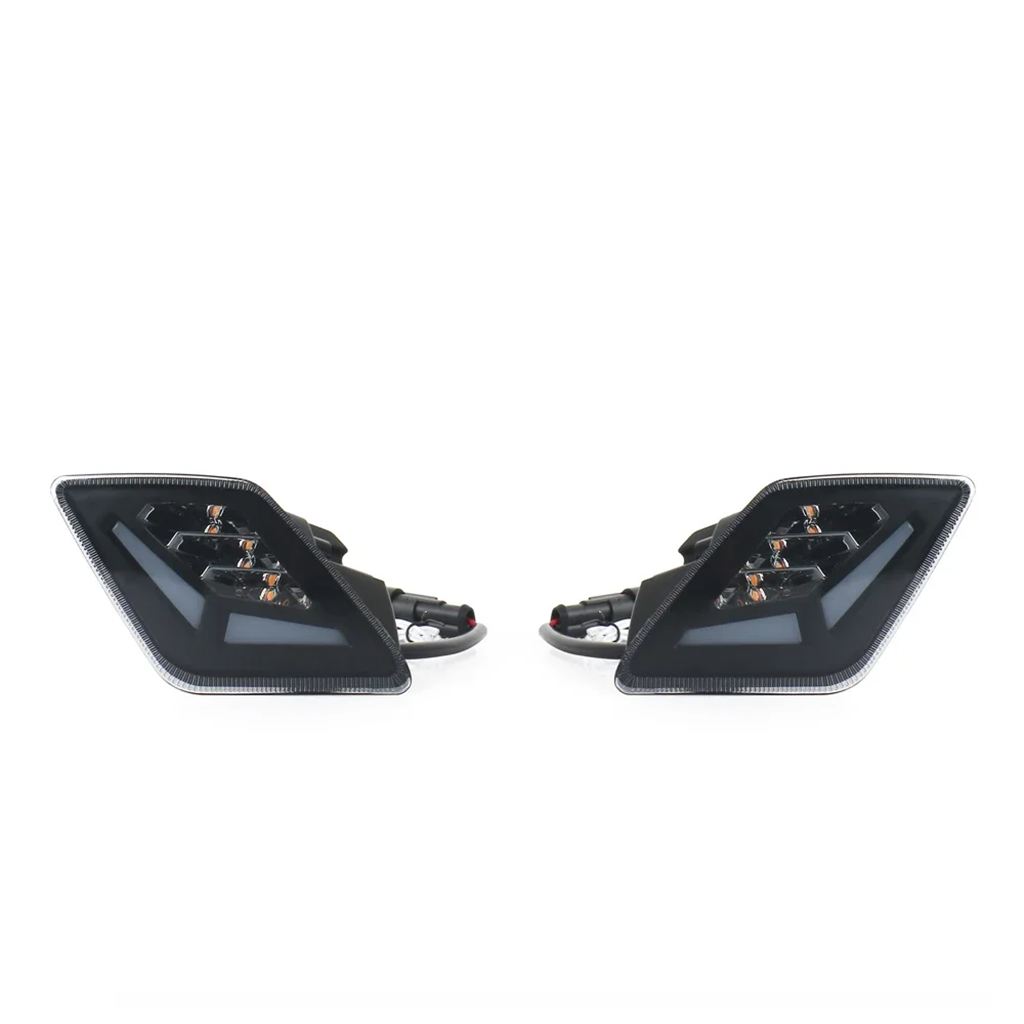 並行輸入品 ベスパ GTS 300 GTS300 2023 2024 2025 バイク用 LED フロントリア ウインカー ランプ デイタイムランニングライトの画像