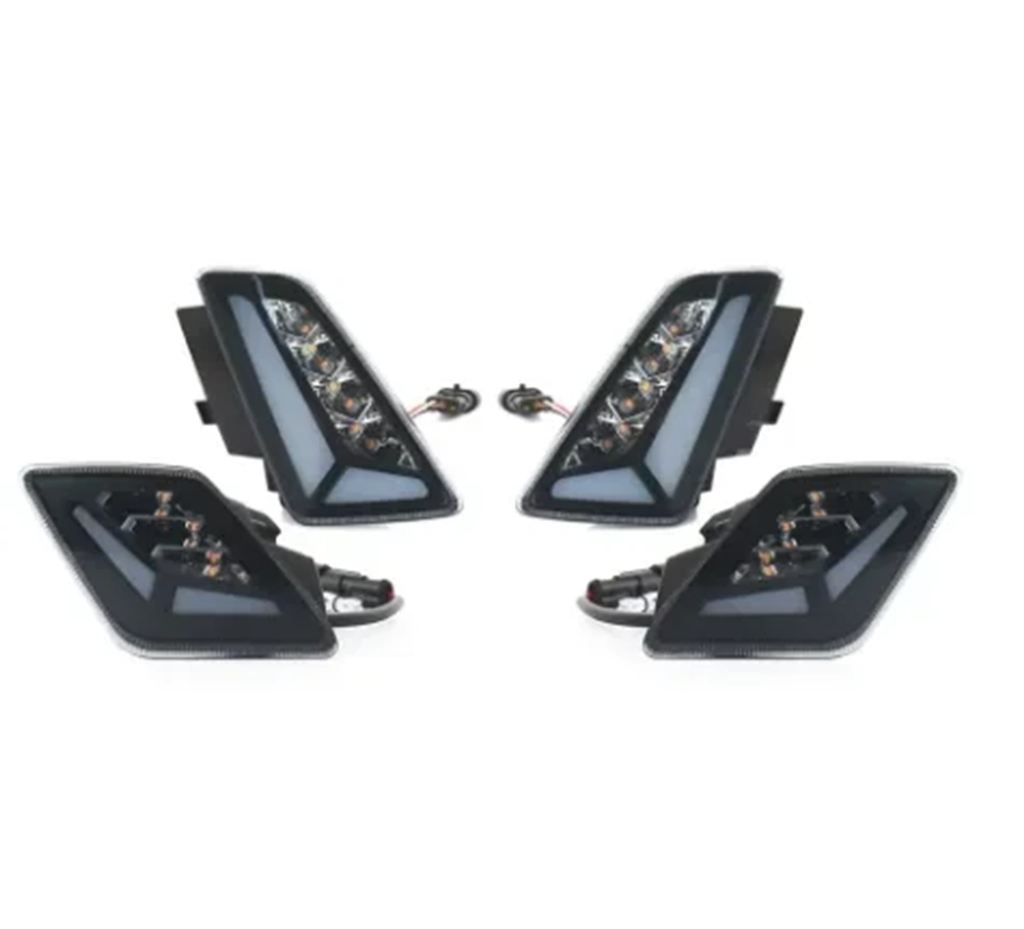 並行輸入品 ベスパ GTS 300 GTS300 2023 2024 2025 バイク用 LED フロントリア ウインカー ランプ デイタイムランニングライトの画像