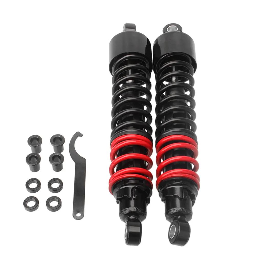 並行輸入品 ハーレー スポーツスター XLH883/XLH1200 1986-2003 413MM 調整式リアエアショックアブソーバー バイクアクセサリー_2