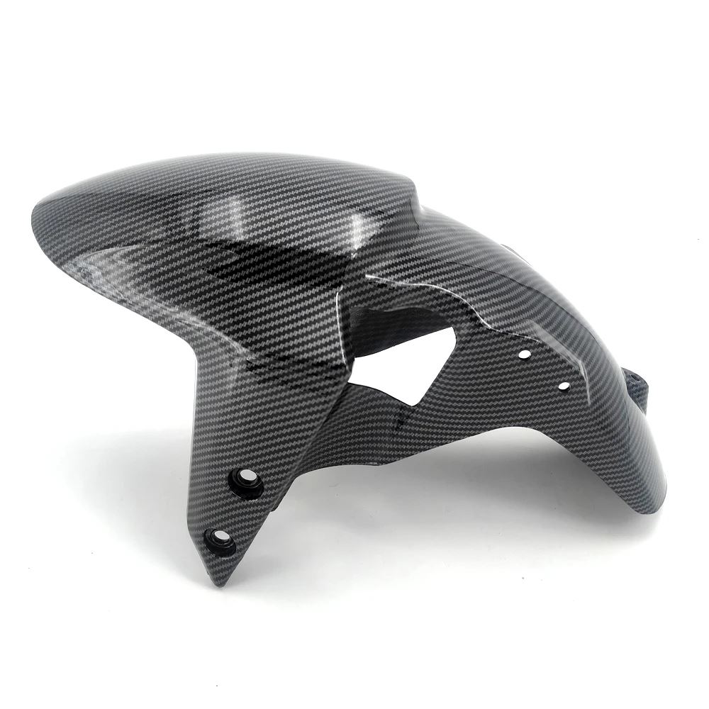 並行輸入品 ヤマハ MT-07 2025 MT07 2025 バイク フロントマッドガード ABS カーボンパターン 高強度 バイク スプラッシュガードの画像